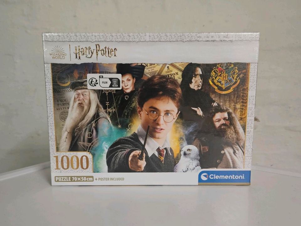Clementoni Harry Potter Puzzle Neu OVP 1000 Teile 70x50 Poster in Berlin