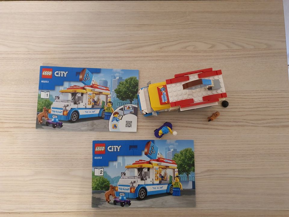 LEGO 60253 City Eiswagen, mit Skater- und Hundefigur in Pretzien