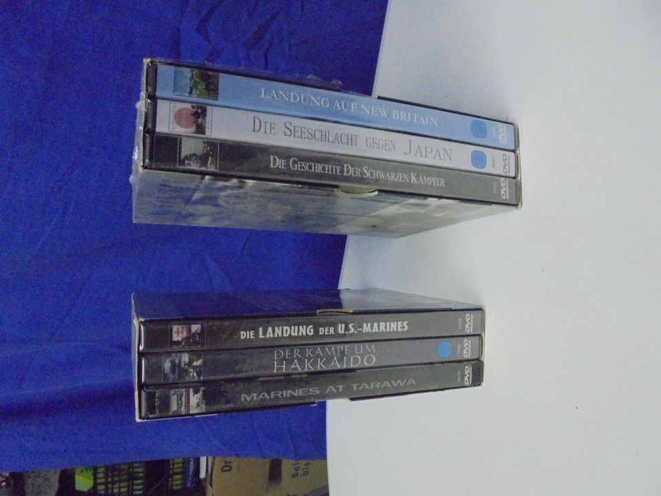 DVD's Box Teil 1 und 2   2. Weltkrieg  siehe Bilder in Pfungstadt