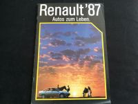 Renault Prospekt von 1987 R4 R5 9 11 21 25 Rapid Alpine Espace Schleswig-Holstein - Kiel Vorschau