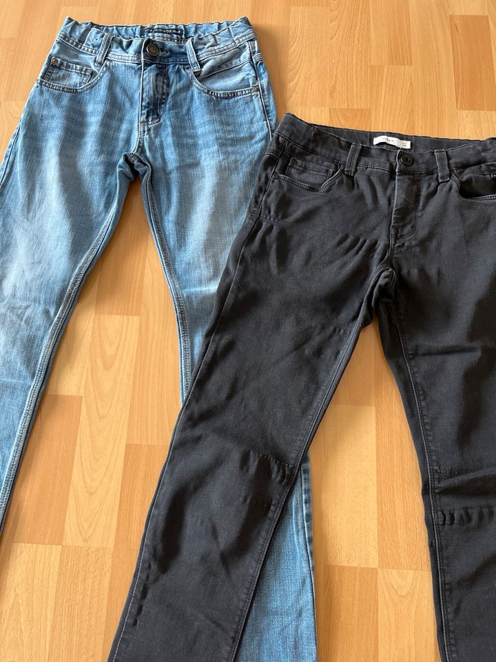 Jeans Name It Gr. 158 schwarz + blau guter Zustand in Lippstadt