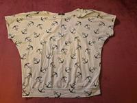 T-Shirt, Shirt Gr. L Colloseum weiß mit Ankern Reißverschluss Sachsen - Wurzen Vorschau