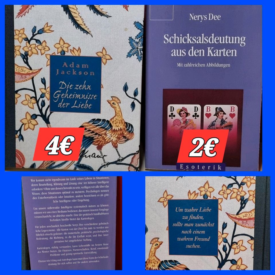 Ab 2€ Bücher, spirituelle, Fachbücher, Tierbuch in Eckernförde