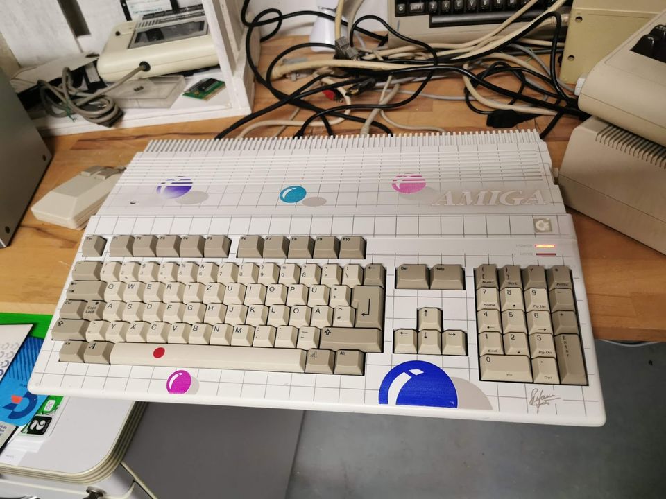 Commodore Amiga 500 Stefanie Tücking Edition in Gönnheim