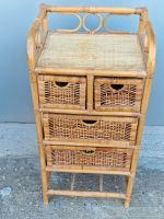 Rattan Korb Regal Kommode 93x45x35cm Bambusschrank Bambus Schrank Sachsen-Anhalt - Merseburg Vorschau