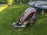 Kinderanhänger Thule Chariot CRX1 mit viel Zubehör Sachsen - Leisnig Vorschau