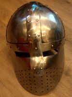 Mittelalter Wikinger Helm mit Gesichtsmaske 2mm stahl Baden-Württemberg - Pfullingen Vorschau