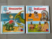 Was ist was Bücher Dinosaurier + Indianer guter Zustand  je 3 Eu Baden-Württemberg - Bretzfeld Vorschau