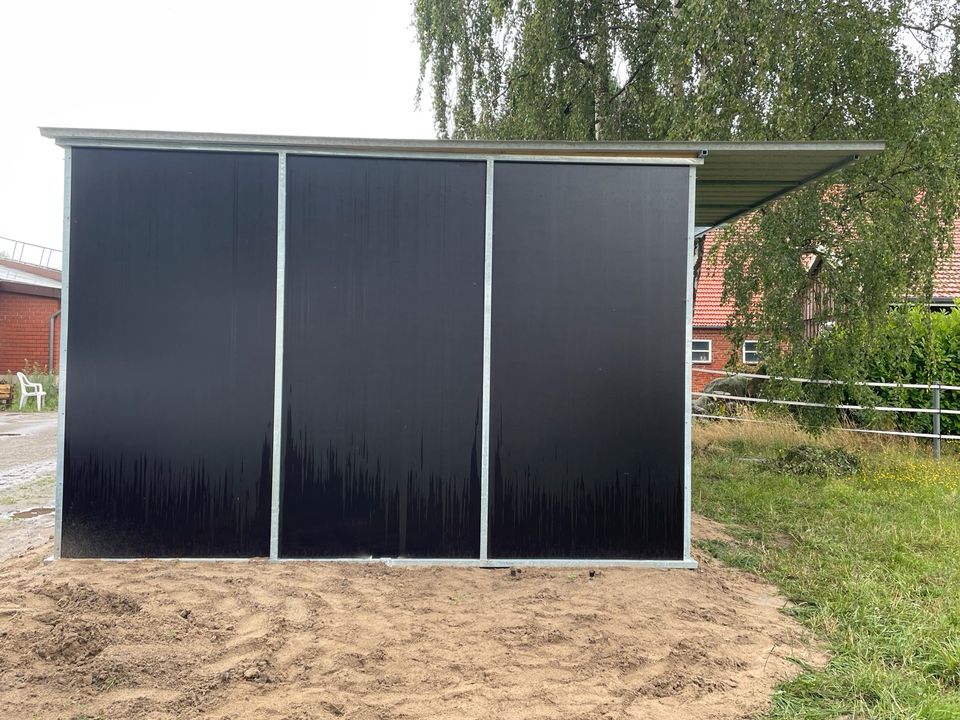 Mobile Weidehütte ca. 4x8m Weideunterstand in Beesten