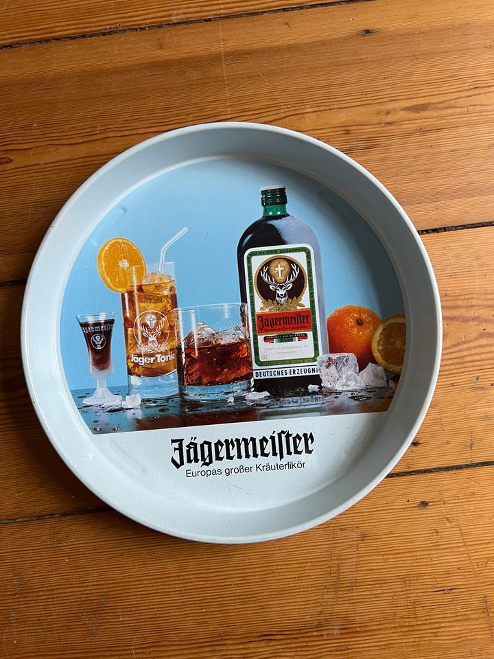 Tablett Jägermeister alt in Hamburg