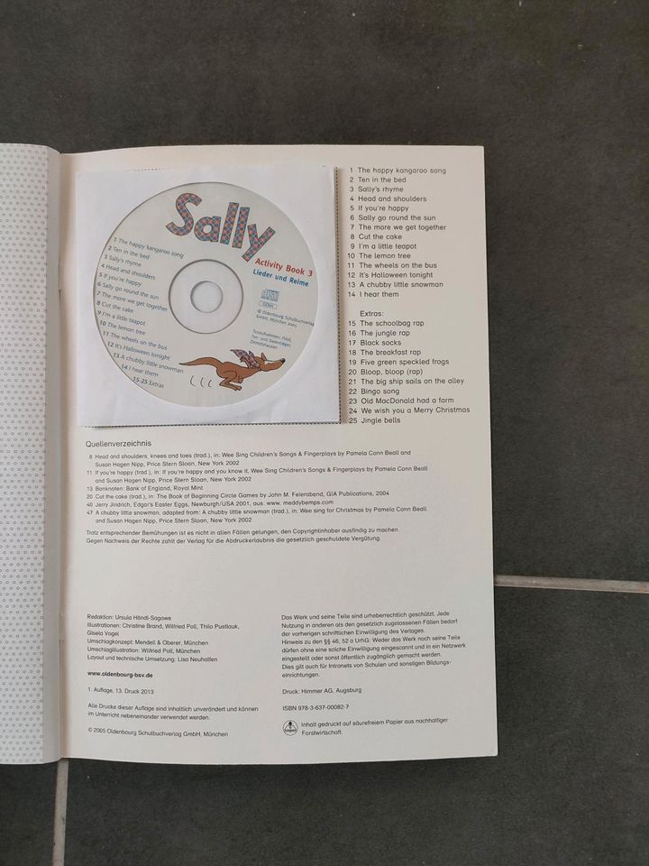 Sally Activity Book 3 inkl. CD, Englisch, Oldenbourg in Aurach