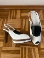 Konstantin Starke Sling High Heels Weiss 39 plateau Wandsbek - Hamburg Farmsen-Berne Vorschau