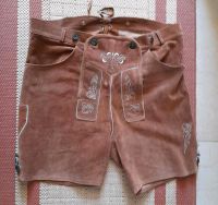 Kurze Lederhose, Gr 54, echt Leder, kaum getragen Bayern - Taufkirchen München Vorschau