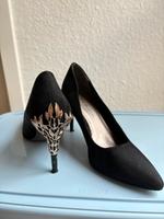 Tamaris Pumps Schwarz/gold Hessen - Bad Zwesten Vorschau
