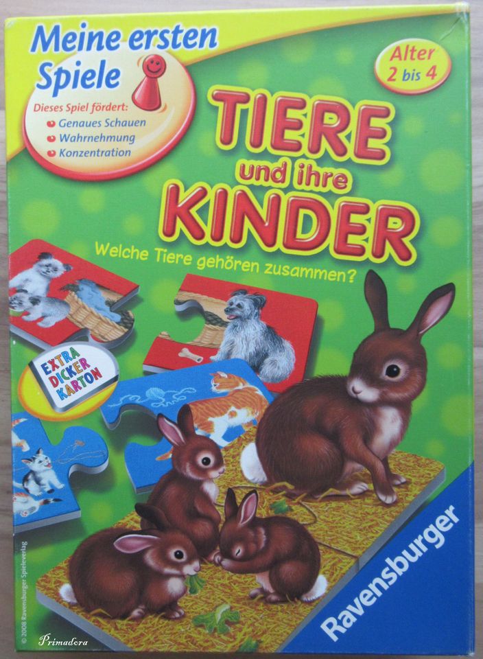 Tiere und ihre Kinder * meine ersten Spiele * Puzzle in Dresden