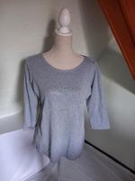 Shirt, 3/4 Arm,Gr 40,grau mit Glitzer,Gerry Weber Sachsen - Zeithain Vorschau