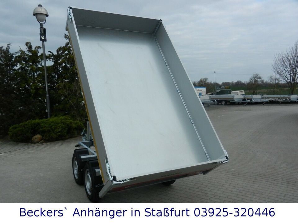 Eduard 2.000kg | elektr. Heckkipper | 2,60m x 1,50m | 72cm Ladehöhe | 2615K in Neundorf