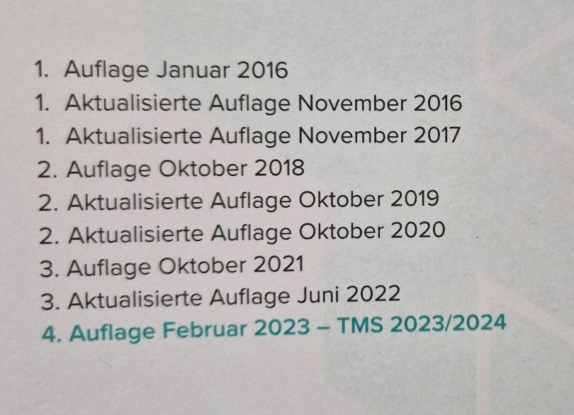 TMS/EMS Kompendium 2023/2024 in Dortmund