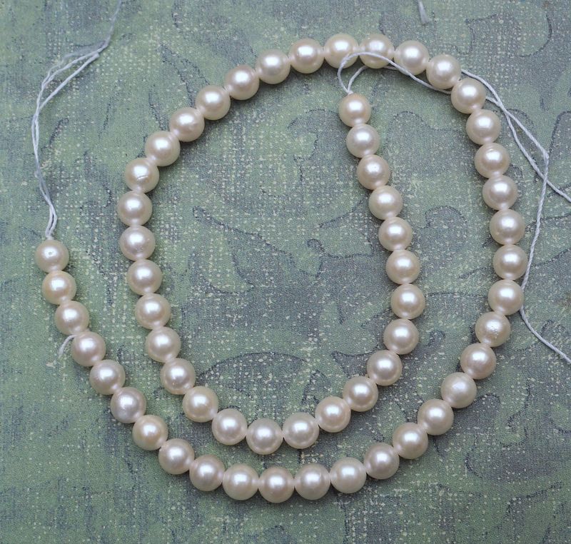 Akoya echte Perlen,Strang, sehr schön! in Tönisvorst