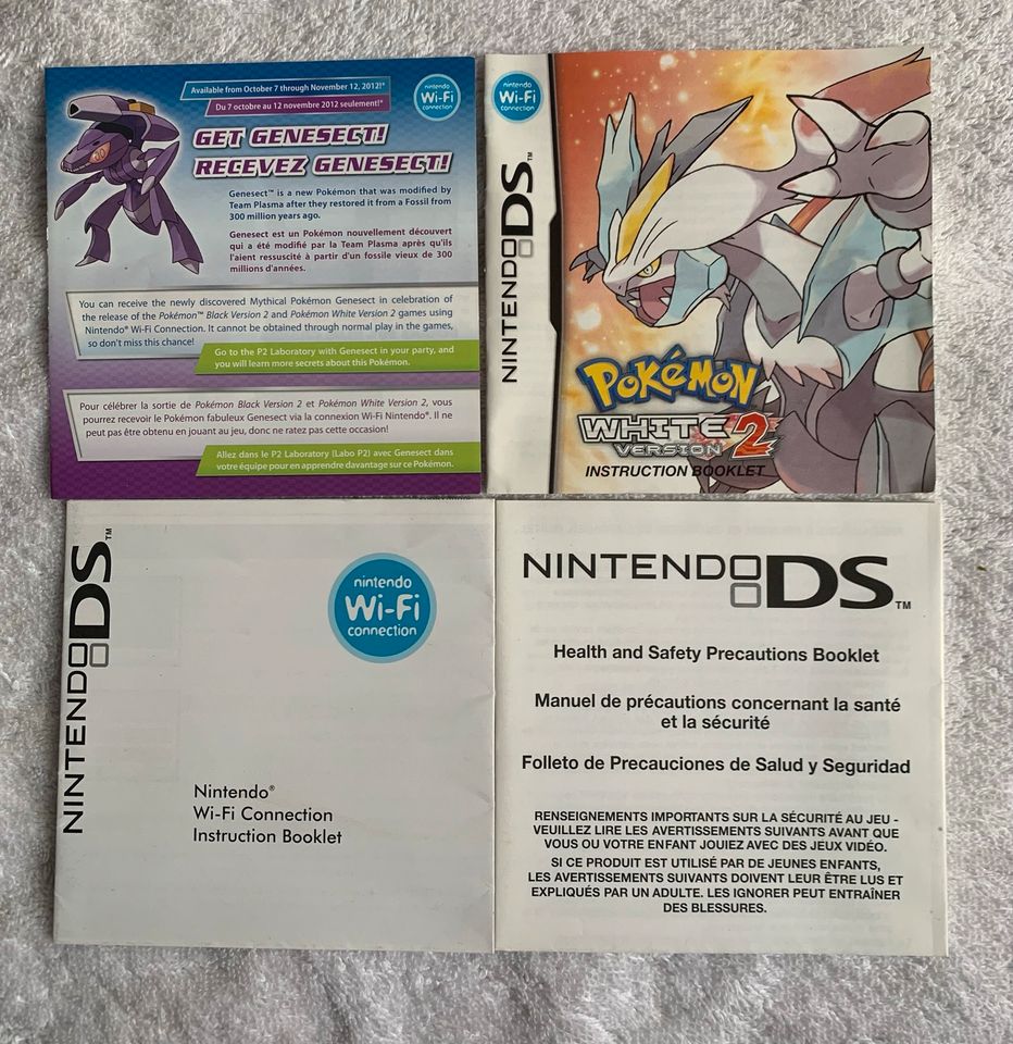 Pokemon White Version 2 Nintendo DS Original komplett in Essen-Margarethenhöhe