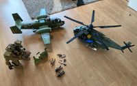 Militär Spielzeug Set Flugzeug Helikopter Roboter Bayern - Fahrenzhausen Vorschau