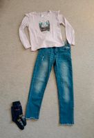 Set 134 Jeans + Shirt Einhorn Berlin - Neukölln Vorschau