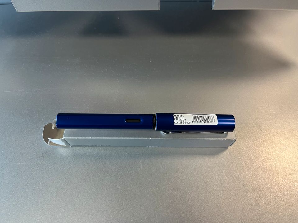 LAMY AL-star oceanblue Füllhalter 028 F-Feder! in Meerbusch