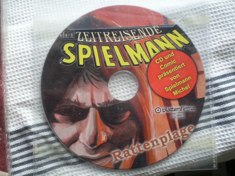 Der Zeitreisende SPIELMANN Rattenplage ComicCD Mythen Musik Minne in Gremmendorf