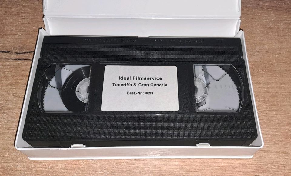 VHS Videokassette Kanarische Inseln Teneriffa Gran Canaria in St Gangloff