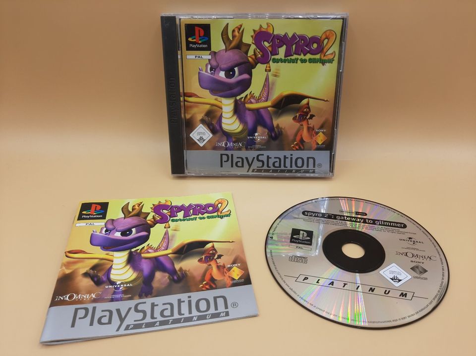 Spyro Teil 1 + 2 + 3 für Playstation 1 PS1 Komplett mit Anleitung in Heilbronn