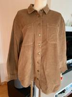Bluse Hemdbluse Cord beige Gr. 44 von Next Niedersachsen - Denkte Vorschau
