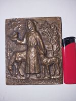 Relief Bronze Heilige Abbildung ST. Franziscus v. Assisi Nordrhein-Westfalen - Schwerte Vorschau