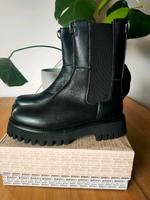 Bronx Leder Plateau Stiefeletten groov-y schwarz, 41 Bikerboots Altona - Hamburg Othmarschen Vorschau