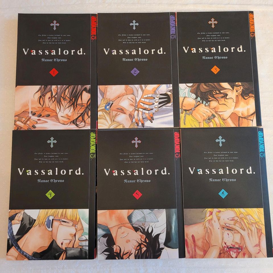 Mangas Vassalord Band 1-6 Yaoi Shounen Ai BL Boys Love in Augsburg