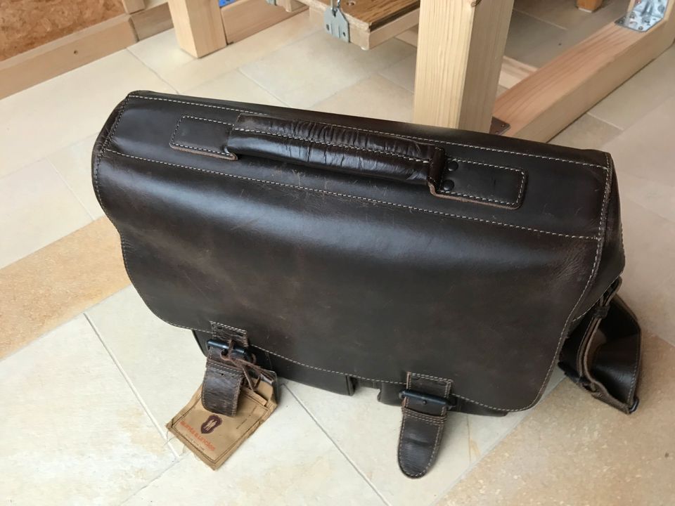 aunts & uncles - FINN Farbe vintage braun Ledertasche in Markt Indersdorf