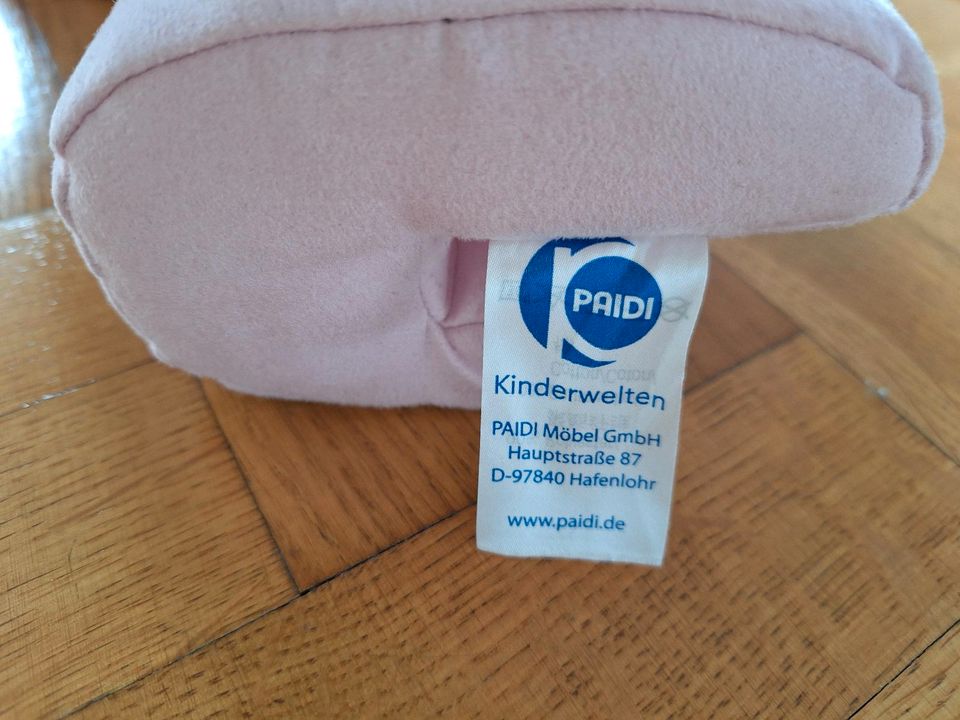 Kopfschutz für Wickelaufsatz Wickelkommode Paidi rosa in Oer-Erkenschwick