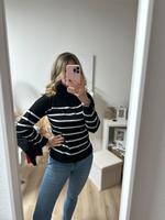Rollkragen Pullover Gr. S in schwarz/weiss Hessen - Kelkheim Vorschau