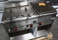 Doppelfritteuse + Rostgrill Fa. EKU Wassergrill Gastro MwST. inkl Nordrhein-Westfalen - Borken Vorschau