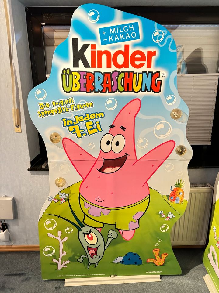 Üei Werbe Plakat Spongebob Schwammkopf in Harsewinkel - Greffen