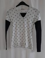 Damen Kapuzen Shirt Schwarz/Weiß Gr. S – C&A Saarland - Namborn Vorschau