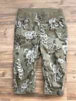 Caprihose von H&M, olive geblümt, Größe 110 Bayern - Zirndorf Vorschau