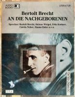 AudioCassetten: Brecht - An Die Nachgeborenen (neu/versiegelt) Hessen - Oberursel (Taunus) Vorschau