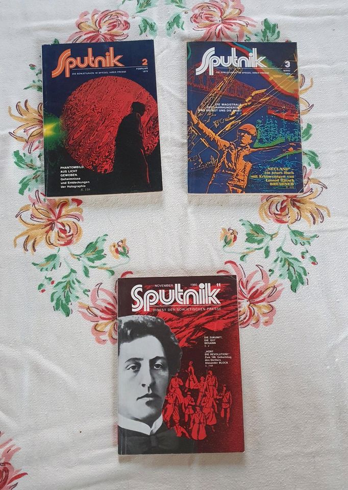 12 Hefte Sputnik Zeitschriften 1977 1978 1979 1980 Einzelpreis ab in Grimma