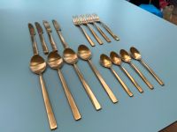 #1 BITZ Besteckset 16tlg Besteck Messer Gabel Löffel Gold Messing Hannover - Nord Vorschau