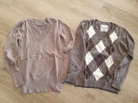 EDC Pullover braun mit V-Ausschnitt Hessen - Fürth Vorschau