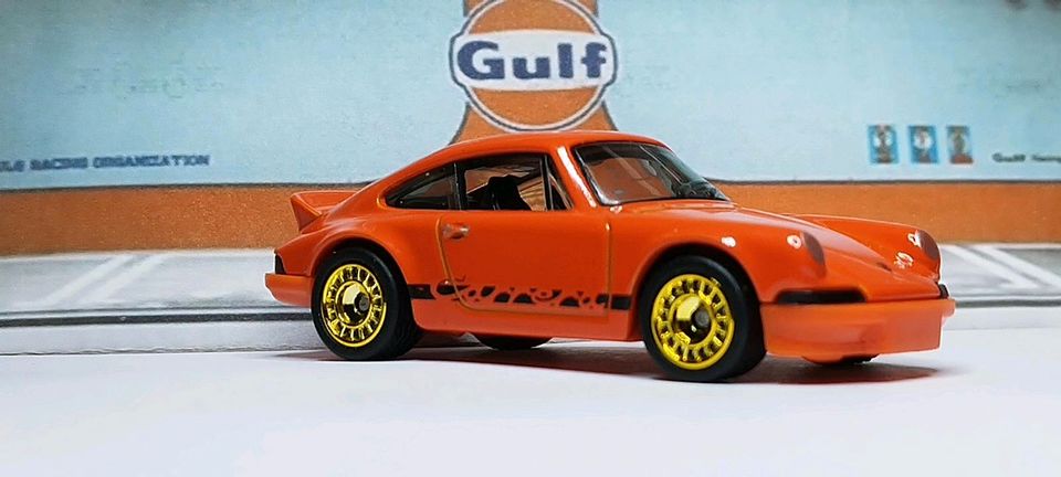 Hot Wheels Porsche 911 Carrera RS 2.7 Custom Umbau Real Riders in Gotha