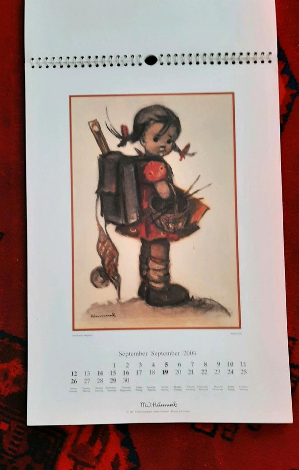 Kalender 2004, Hummel, M.J.Hummel, arsEdition in Zimmern ob Rottweil