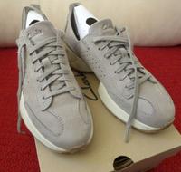 Clarks Sneaker Echt Leder 40 Craft Speed Unisex Grau 6,5 Nubuk Berlin - Charlottenburg Vorschau