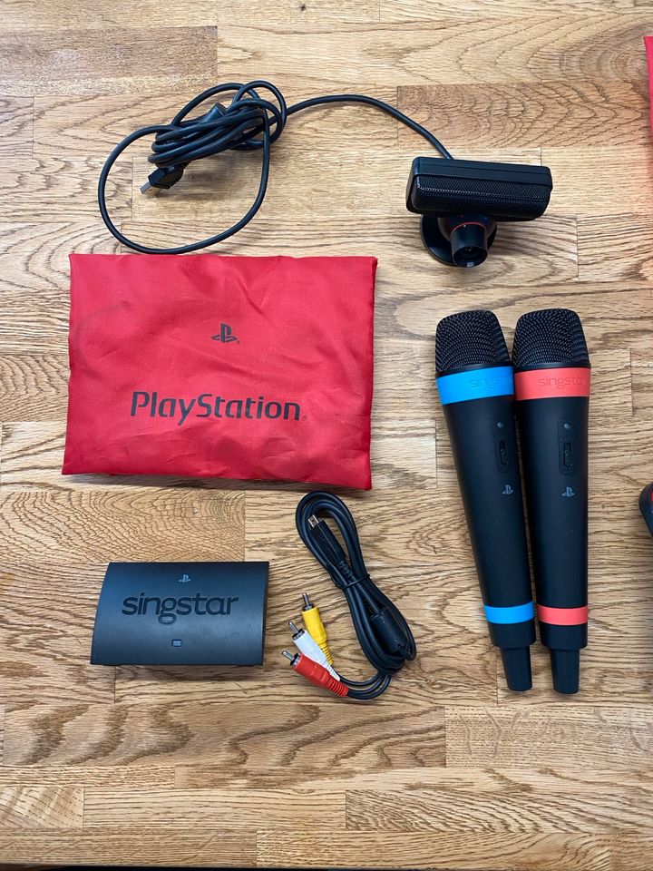 PlayStation 3 Singstar Wireless + Buzz + PlayStation Eye in Kempten