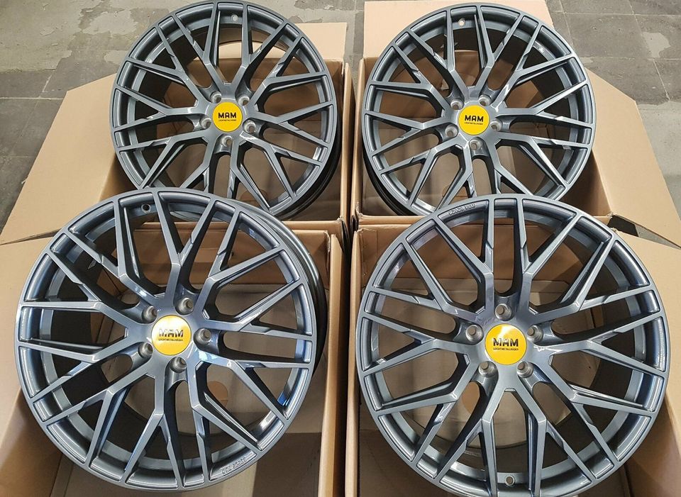 4xNeue MAM RS4 Felgen 18Zoll 8,0x18 ET45 5x108 Ford Focus Mondeo in Krostitz